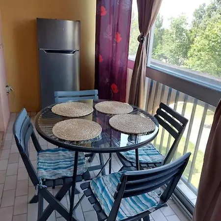 T2 Alhambra Avec Piscine A 800 M Richelieu Et 300m Ile Des Loisirs אגדה